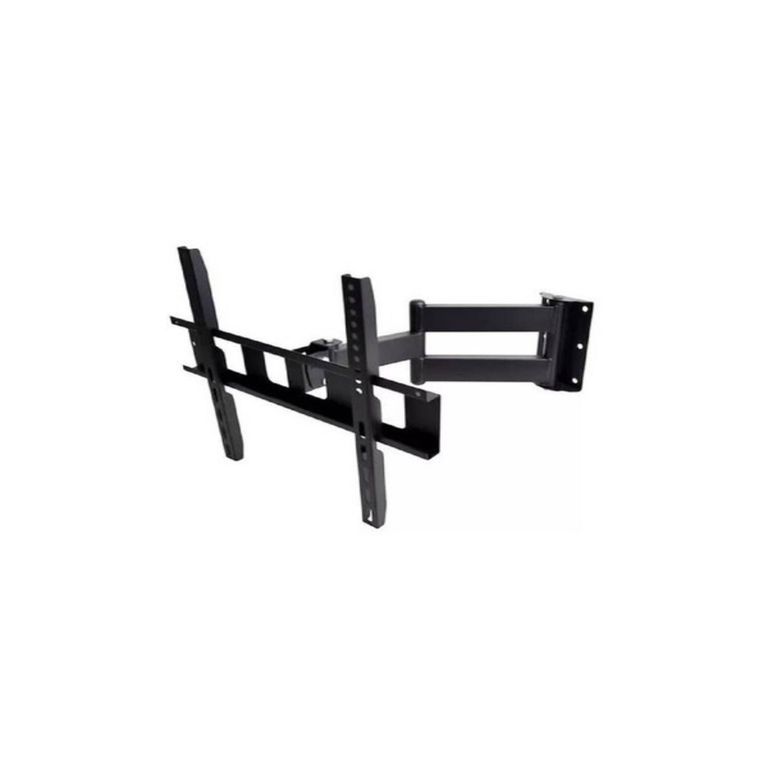RACK TV 2 BRAZOS PLEGABLE LCD SMART DE 32 a 65 " / NEGRO