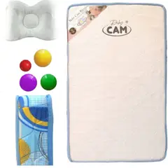 CAM - Colchón de Bebe para Cunas 10 x 67 x 110 cm.