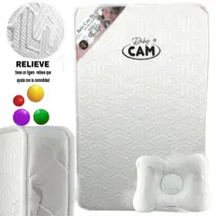 CAM - Colchón de Bebe para Cunas 10 x 67 x 110 cm.