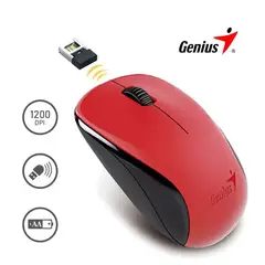 GENIUS - MOUSE NX-7000 WIRELESS BLUEEYE RED