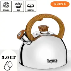 Reyna - Tetera Deluxe 5L Acero Inoxidable