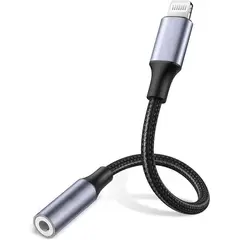 OEM - Cable Lightning a audio Jack 35mm Trenzado