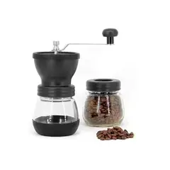 GENERICO - Molinillo de café con frasco + taza mug 400 ml