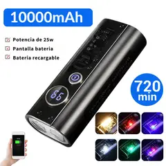 LIDIMI - Linterna Súper Brillante 4000 L potente