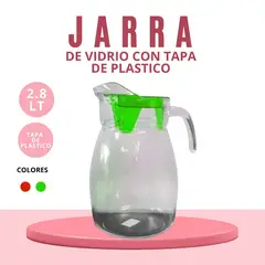 ICHIMATSU - JARRA MANCORA 2.8LT C/TAPA PLAST. VERDE