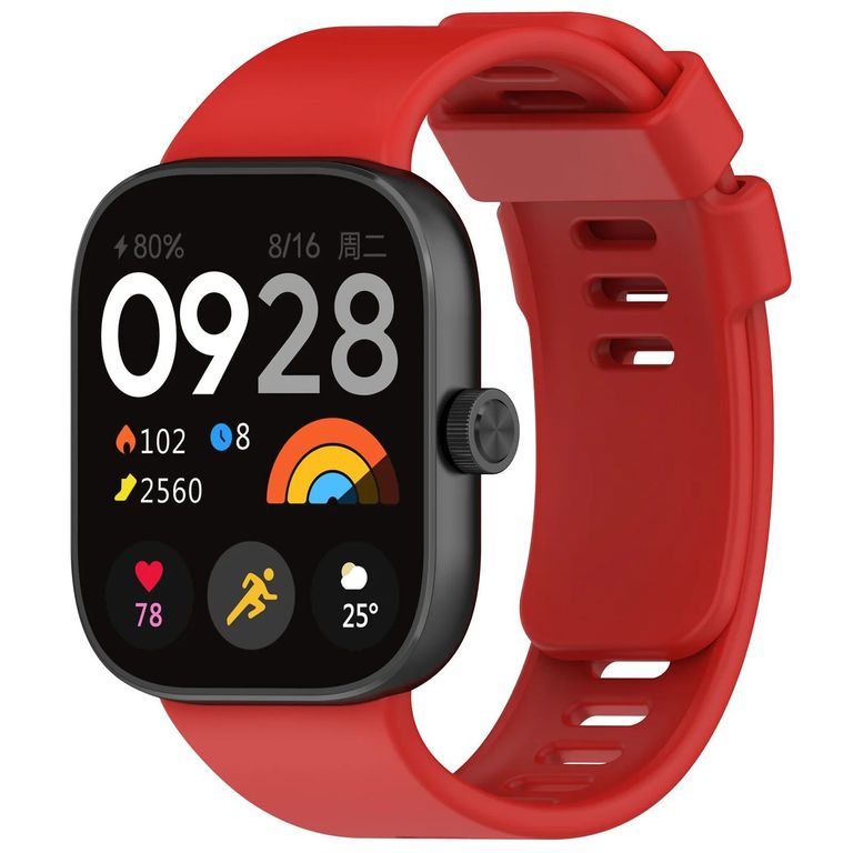 Correa Silicona para REDMI WATCH 4 - Rojo