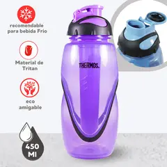 THERMOS - TOMATODO DEPORTIVA MORADO 450 ML