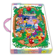 GENERICO - ROMPECABEZAS 100 PZAS BLANCA NIEVES Y LOS 7 ENANITOS