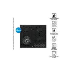 INDURAMA - Encimera A Gas EGASI-604CGNE 4h
