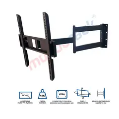 NACIONAL - Rack giratorio 02 brazos para tv de 32" a 60"