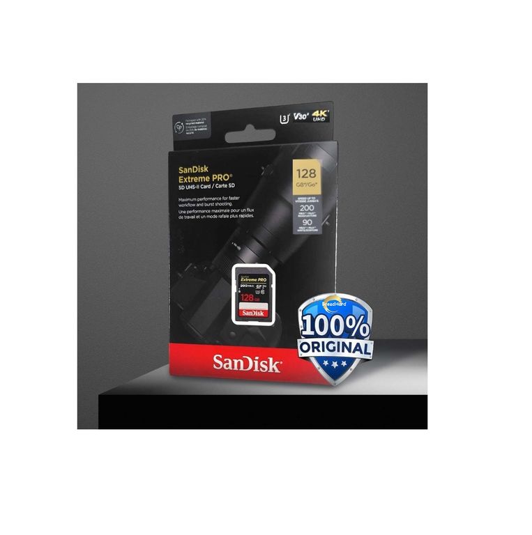 Tarjeta Memoria extreme Pro 128gb 200mbs Sony Canon Original