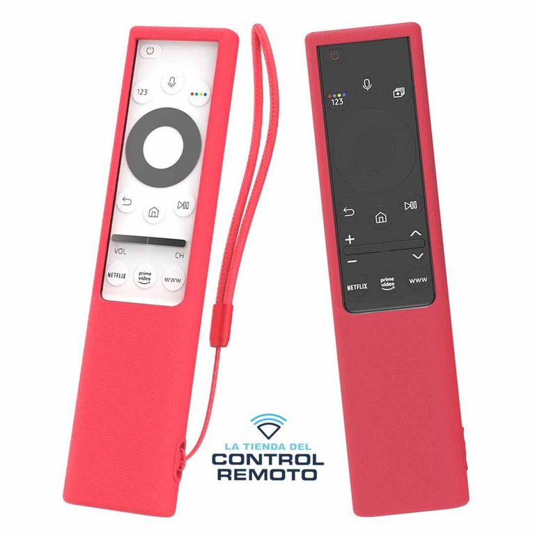 Funda Protector Para Control Samsung Qled - Rojo
