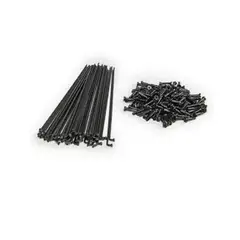 GENERICO - 72 RAYOS INOXIDABLES PARA 2 AROS 27.5 BICICLETA