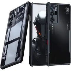 XUNDD - Case Funda Red Magic 9s Pro Con Cubierta de Camara Negro