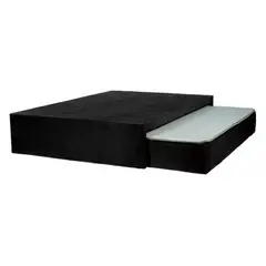 MUEBLES MACRUMO - Cama Diván 2 Plz (Base Tarima + Cama Auxiliar)