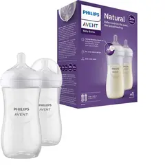 AVENT - Biberon Anticólico Anti-goteo Natural 3.0 330 Ml 2 Uni