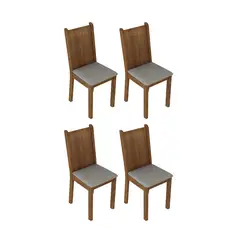 MADESA - Kit 4 Sillas de Comedor 4290
