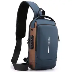 GENERICO - Mochila Morral Antirrobo Usb Impermeable con Clave