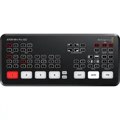 BLACKMAGIC DESIGN - ATEM MiniPro ISO HDMI Conmutador transmisión en vivo