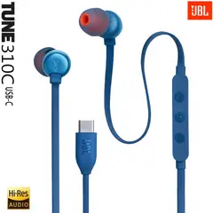 JBL - Audifonos USB-C HI-RES Extra Bass + Ecualizador Tune 310C