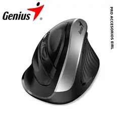 GENIUS - Mouse Vertical Inalámbrico Ergo 8250S Diseño Ergonómico