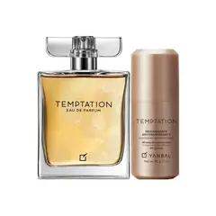 YANBAL - Set Temptation Perfume Mujer + Desodorante