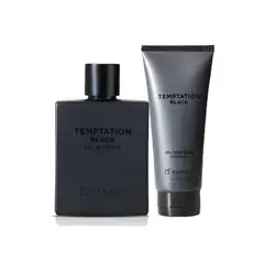 YANBAL - SET Temptation Black Perfume + Gel de baño