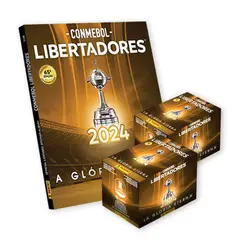 PANINI - Copa Libertadores 2024, 1 álbum tapa dura + 2 cajitas