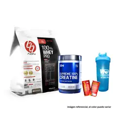 SUPREME NUTRITION - 100 % WHEY PRO ADN NUTRITION 3KG COOKIES + 100% CREATINE 500GR