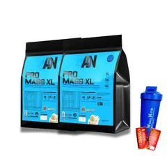 ADN - PRO MASS XL 5 KG CHOCOLATE + PRO MASS XL 5KG VAINILLA + SHAKER