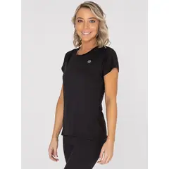BSOUL - Polo Para Mujer T-Shirt Round Neck Negro