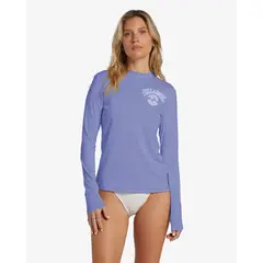 BILLABONG - Lycra De Surf Para Para Mujer Core Ls Rg Sfsh Azul