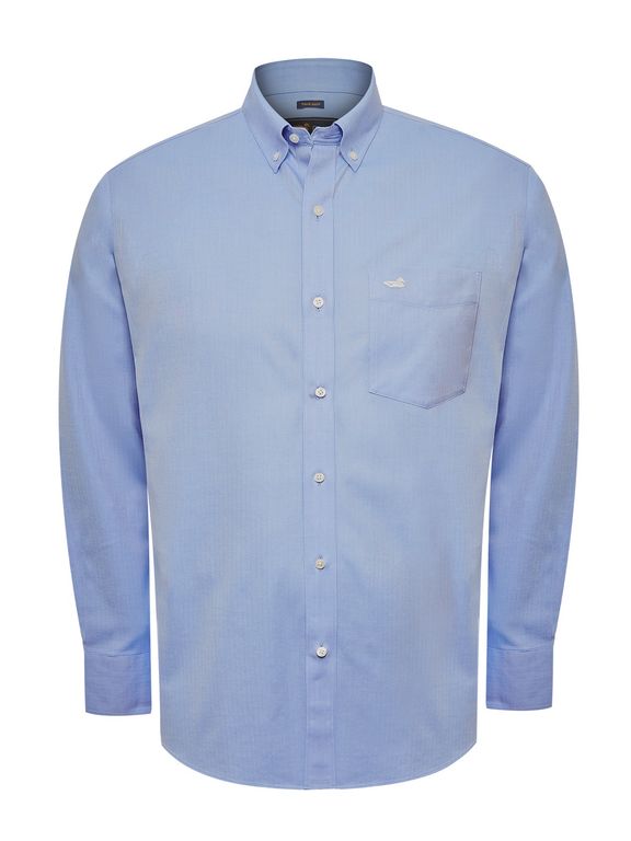 Camisa Hombre Wortravel Celeste