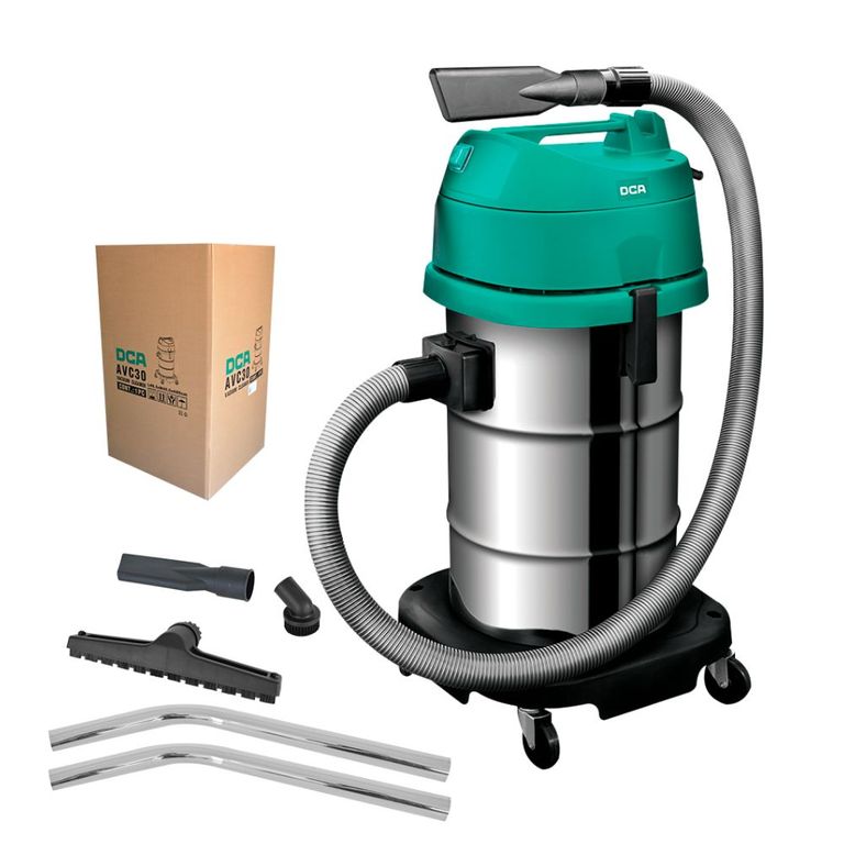 Aspiradora Industrial Polvo y Agua 2300W 60L AVC60