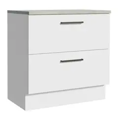 MADESA - Mueble de Cocina Agata 80 cm 2 Cajones