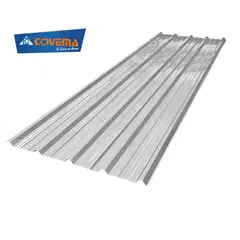 COVEMA - Techo Aluzinc TR5 - 1.08 mts x 6.00 mts x 0.30 mm