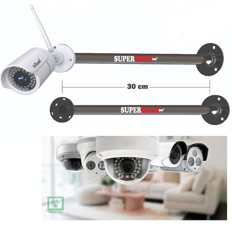 Rack Para Cámara de Seguridad Compacta 30 cm de distancia