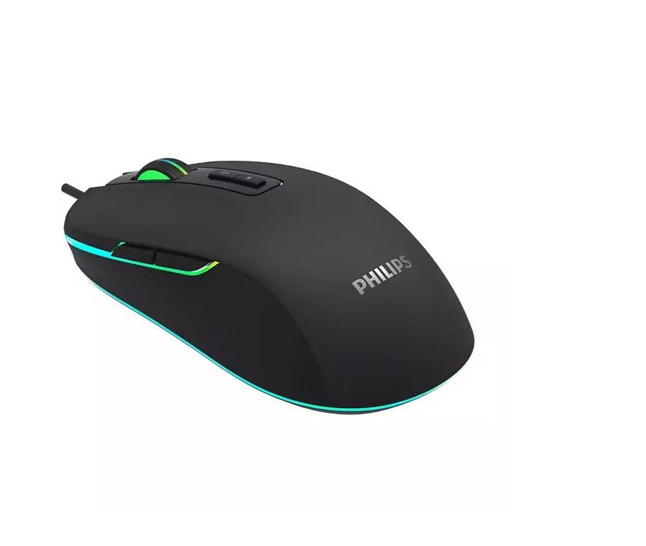 MOUSE GAMING MODELO SPK9404 NEGRO