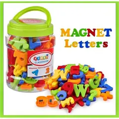 GENERICO - Letras Magnéticas ABC 123