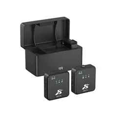 NANOTRON TECHNOLOGIES - Micrófonos Inalámbricos Dual 4 en 1 SX63 con base de carga