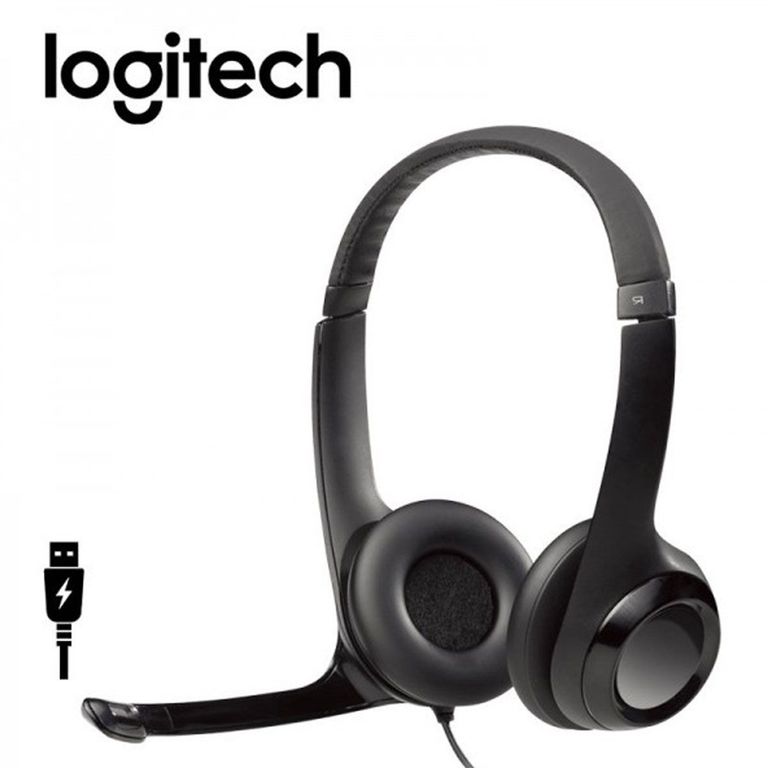 Audifono Con Microfono. H390 Pack 10 Negro