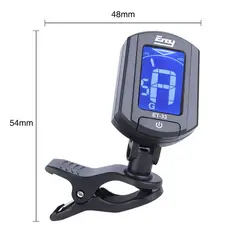 ENO - Afinador Cromático Clip Negro ENOY ET-33