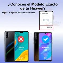 GENERICO - Mica para Huawei Y8P Film Hydrogel Antishock Transparente Resistente