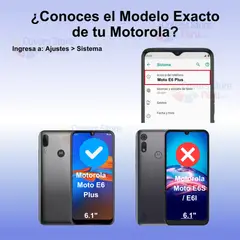 GENERICO - Mica para Motorola Moto E6 Plus Film Hydrogel Antishock Transparente