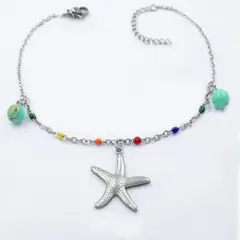 SHOPSMART - Tobillera Starfish en Acero