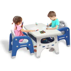 PERU IMPORTACIONES - MESA INFANTIL CON 2 SILLAS 1 a 6 años