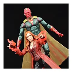 MARVEL - Figura de Scarlet Witch & Vision Infinity War Legends