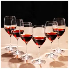 INSPIRA - Copas de elegante para tomar vino set x6