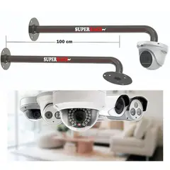 SUPER RACK - Rack Para Cámara de Seguridad Domo 100 cm de Distancia