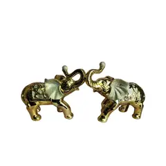 GENERICO - Adornos Elefantes Dorados